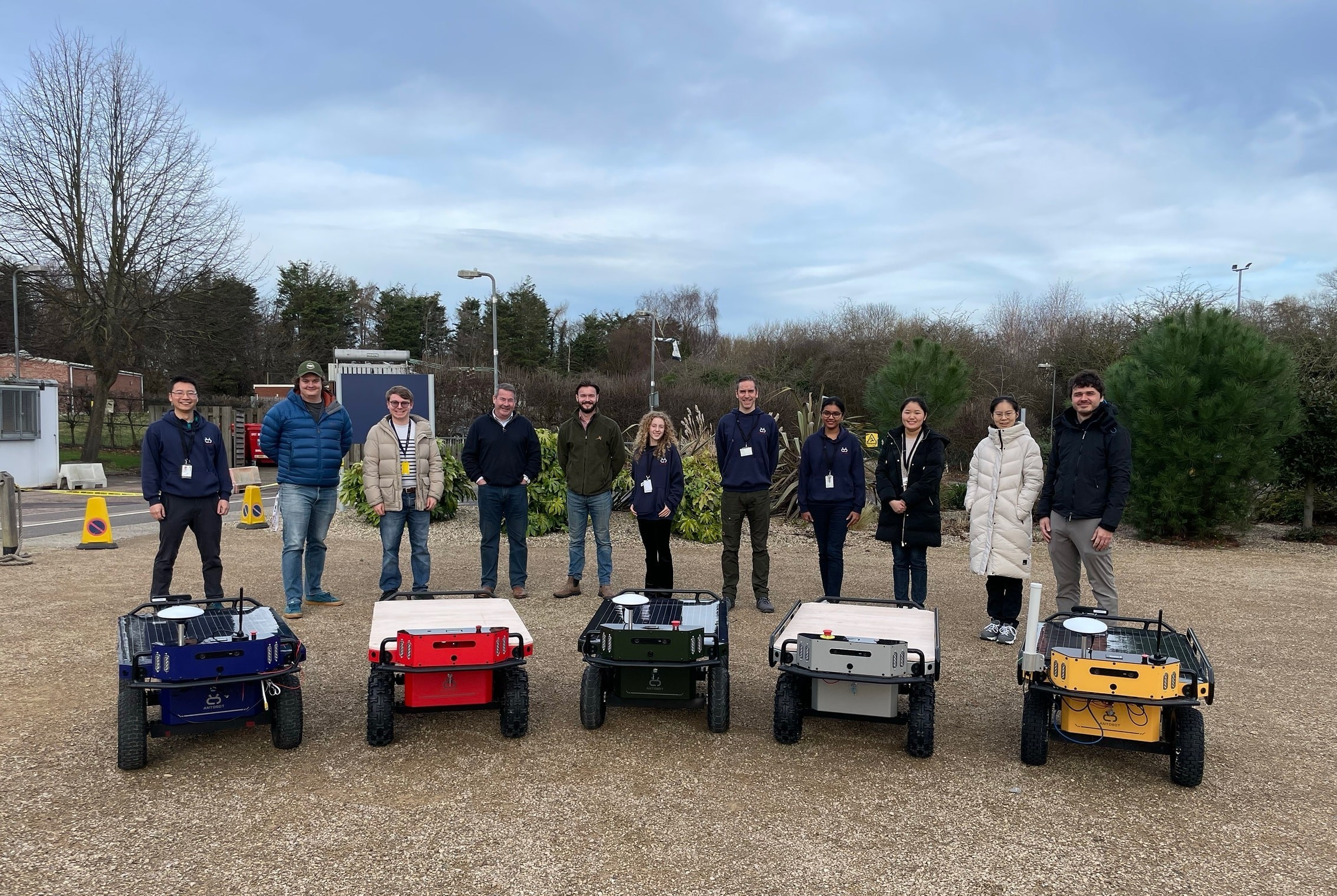 Antobot team with agricultural robots